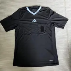 adidas サッカーレフェリーシャツ　 ブラック2XL