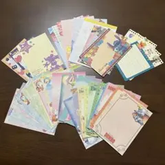ディズニーキャラクター メモ用紙 約40枚セット