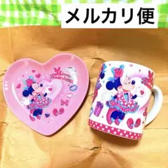 ディズニー ミニーのファンダーランド パルパルーザ スーベニア　カップ＆プレート