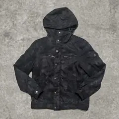 In the attic layered hoodie ash jacket - メルカリ