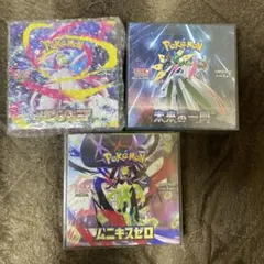 포켓몬 カード シュリンク付きBOX 3개 세트