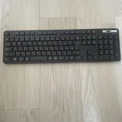 ELECOM ワイヤレスキーボード TK-CM101TB