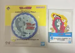 一番くじトムとジェリー Colorful Funny Time! H賞J賞 2点