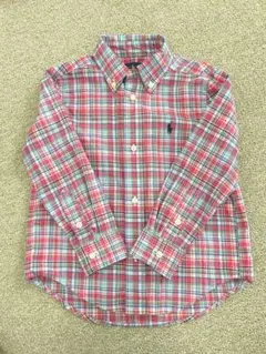 POLO Ralph Lauren 長袖チェックシャツ　100cm