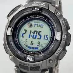 極美品 PROTREK PRG-240T タフソーラー グレー メタルバンド - メルカリ