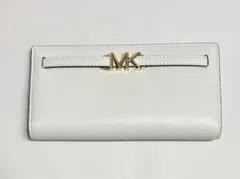 【新品】MICHAEL KORS マイケル・コース 長財布 ペブルドレザー