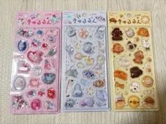 【文具女子博】BGM きゅるるんシール3点セット・正規品