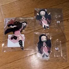 【鬼滅の刃】　竈門襧豆子アクリルスタンド3点セット
