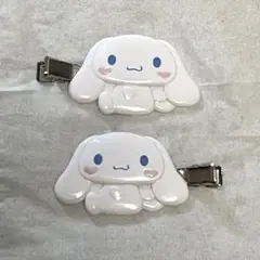 シナモン シナモロール サンリオ 前髪クリップ ダッカール ピン