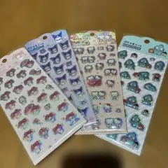 ぷくっとシール　サンリオ　4点セット