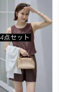 新品未使用タグ付き】mysa closet しまむら 田中里奈 水着4点セット