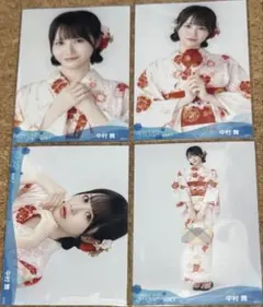 STU48 中村舞 2026年7月生写真 4種コンプ