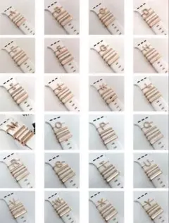 Apple watch アクセサリー イニシャル Y