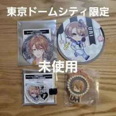 うり　缶バッジ　ヘアクリップ　コースター　ぷちぶれ～く　東京ドームシティ