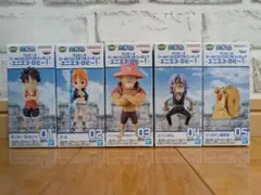 ONE PIECE ワーコレフィギュア エニエス・ロビー1 全5種セット