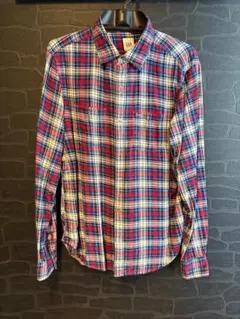GAP ネルシャツ チェック柄 レッド ネイビー XSのサムネイル