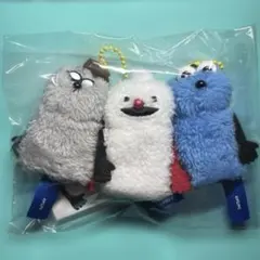 【3つ】パペットスンスン フィンガーマスコット ノンノン ゾンゾンボールチェーン