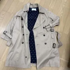 【美品】ユナイテッドアローズxビューティフルピープル ベルト付トレンチコート