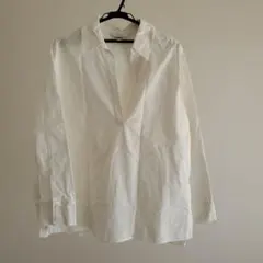 H&M EDITION ホワイト長袖シャツ M