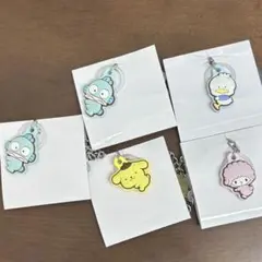 サンリオ　ダブルチャームグミ　めじるしアクセサリー5個セット