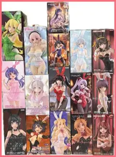 美少女　バニー　フィギュア　まとめ売り　16体　①