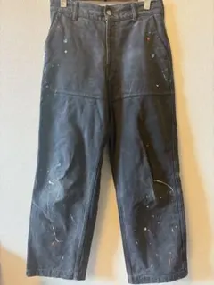 フランス製 ワークパンツ シンチバック ブラック30s 40s - メルカリ