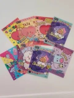 BTSアクリルカード8枚セット