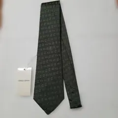 GIORGIO ARMANI ネクタイ グリーン系