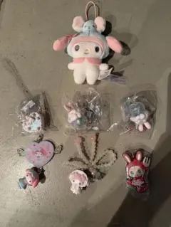 7点セット　メゾピアノ　サンリオ　キーホルダー　マイメロ