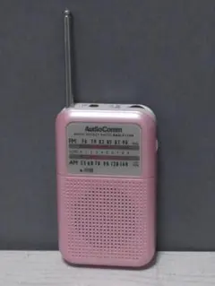 ジャンク　AudioComm　ポケットラジオ　RAD-F125N　携帯ラジオのサムネイル