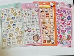 3Dステッカー・BONBON DROPセット★ハローキティ&ちいかわ★