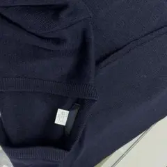 期間限定⭐︎45Rインディゴ染め半袖ニットソーコットン超ガーゼ新品未