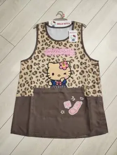 Hello Kitty ヒョウ柄 エプロンのサムネイル