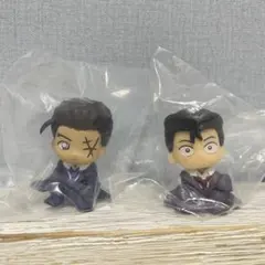 大和敢助　毛利小五郎　ちぢませ隊10 名探偵コナン　カプセルトイ