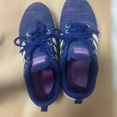 adidas neo スニーカー ネイビーのサムネイル