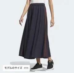 adidas 完売品 シーズナルスポーツウェアルーズフィットダブルニットスカートのサムネイル