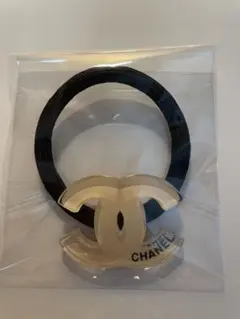 CHANEL ヘアゴム (クリアベージュ②)