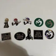 ミセスグリーンアップル ゼンジン ステッカーセット