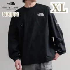 ラスト１点✨ ノースフェイス XL アルバニークルーネック　黒　ロンT
