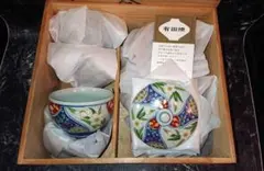 【♦️最終一押し超特価値下品♦️】◆大特価★【有田焼・湯呑み(蓋付)5客セット】