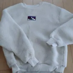 CAMP7 ボアトレーナー M ホワイト