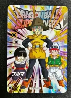 ドラゴンボールZ アマダ カード ブルマ No.38 パッチンテレビカード