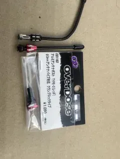 OVERDOSE アルミアンテナポスト TYPE-2 レッドのサムネイル