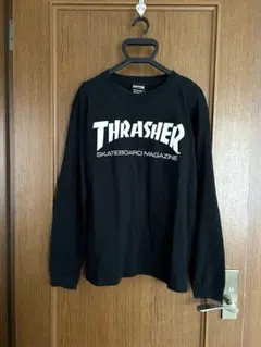THRASHER 長袖カットソー M 黒のサムネイル
