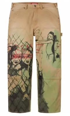 Supreme Rita Ackermann Double Knee Pants
