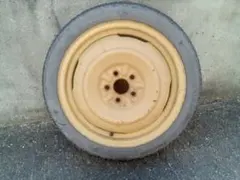 スペアタイヤ 一時使用用 イエロー