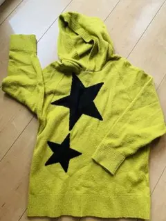 branshes 130 スター柄フード付きセーター
