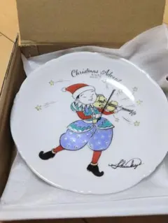 2025年 中村信喬 クリスマスアドベント イヤープレート 皿 福岡 博多