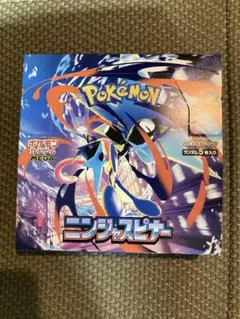 未開封 ポケモンカードMEGA ニンジャスピナー1BOX シュリンクなし