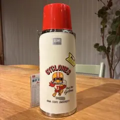 昭和レトロ 象印 水筒 アイオワ州立大学 CYCLONESのサムネイル